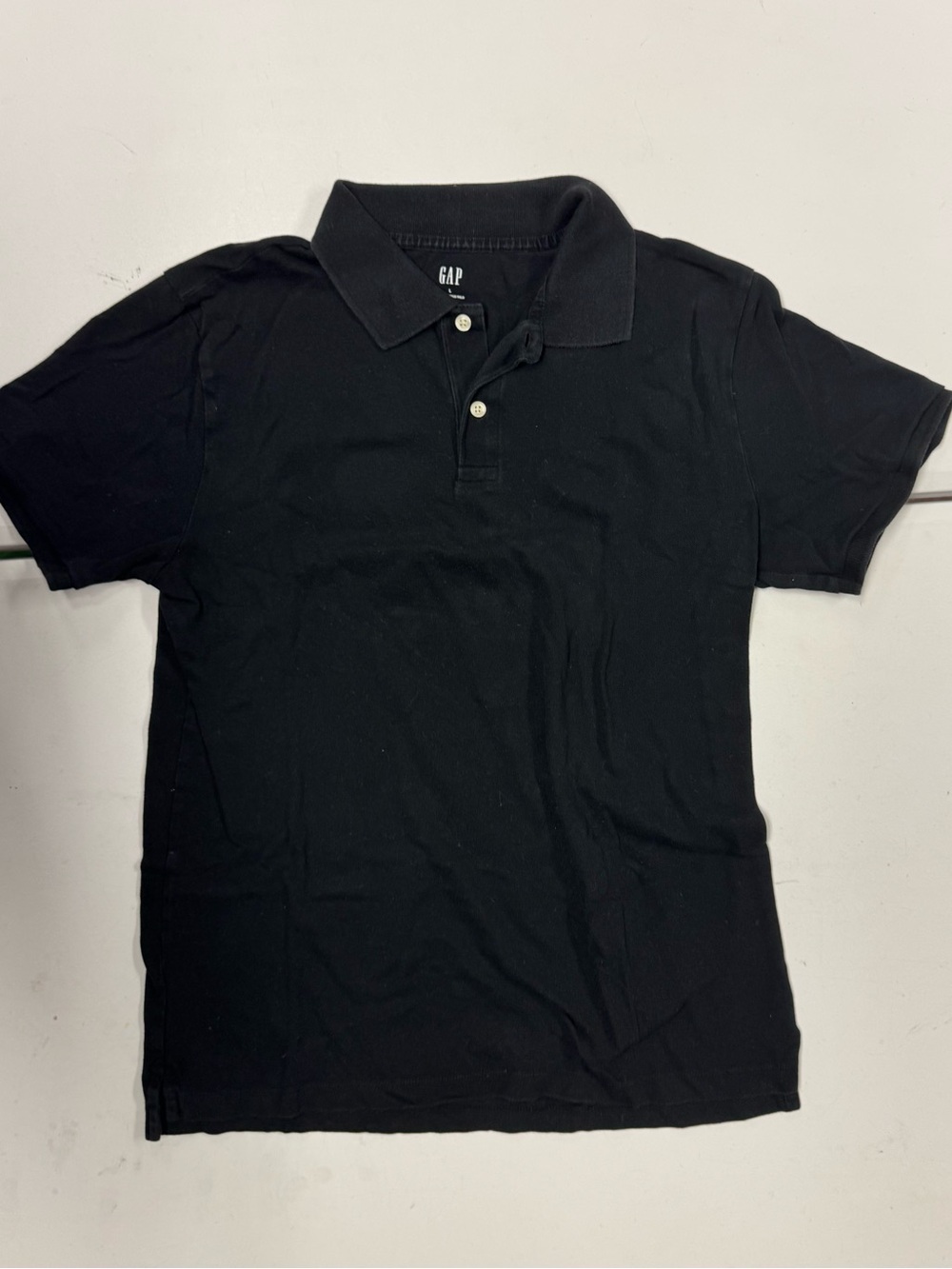 GAP Men’s Black Polo Shirt